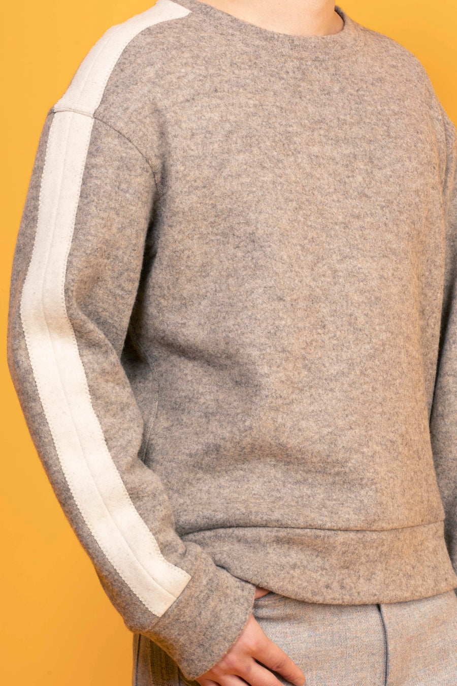 SALIX-LINE DETAILED SWEATSHIRT