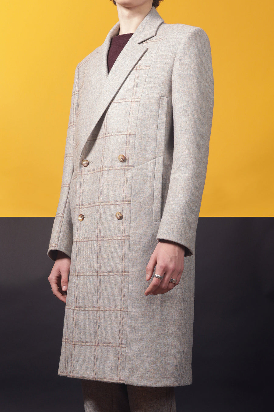 CHESS – CHECK MIXED COAT