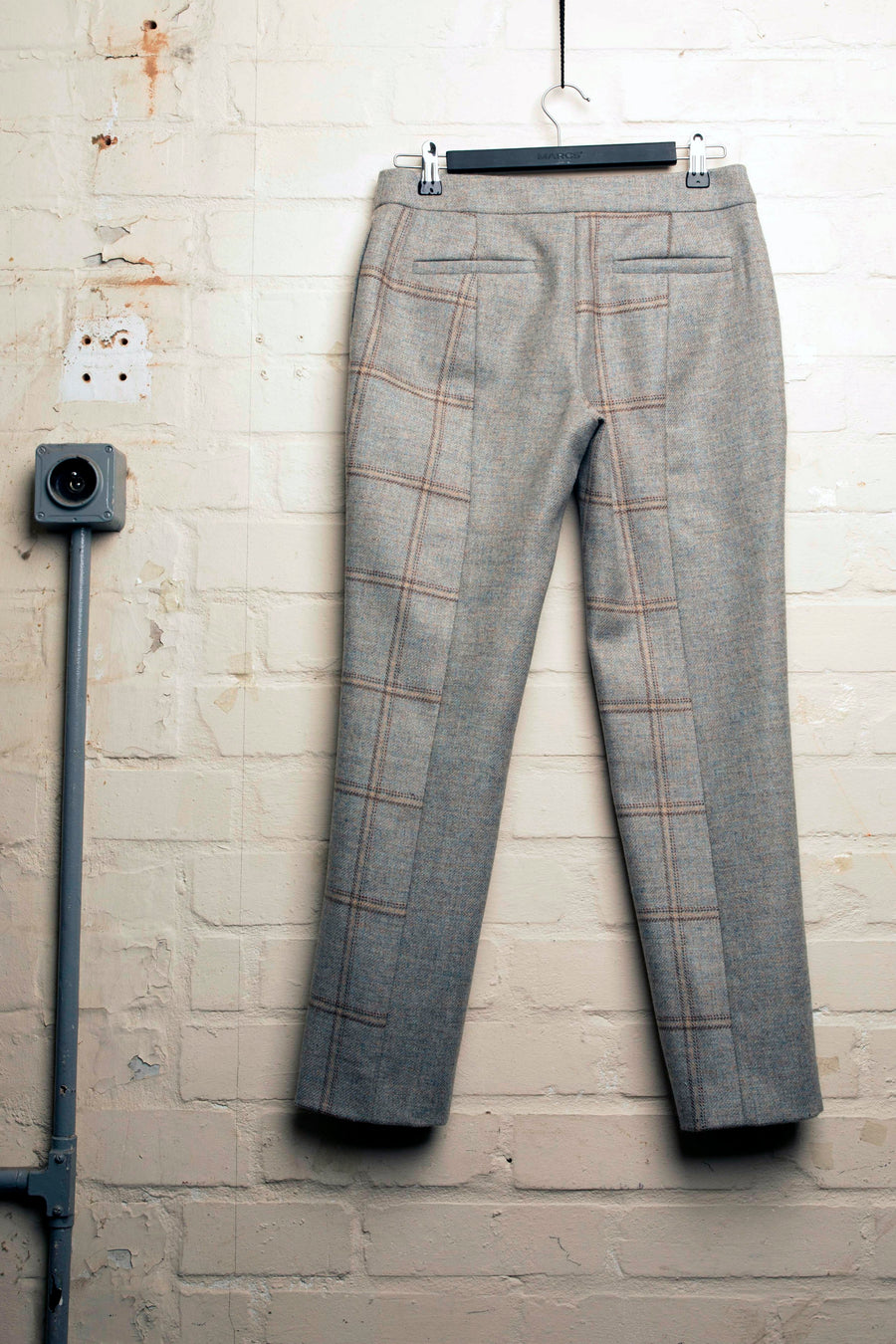 PIA – CHECK TWEED CROPPED TROUSER