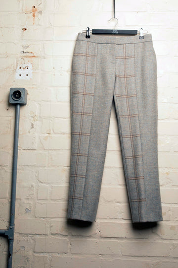PIA – CHECK TWEED CROPPED TROUSER