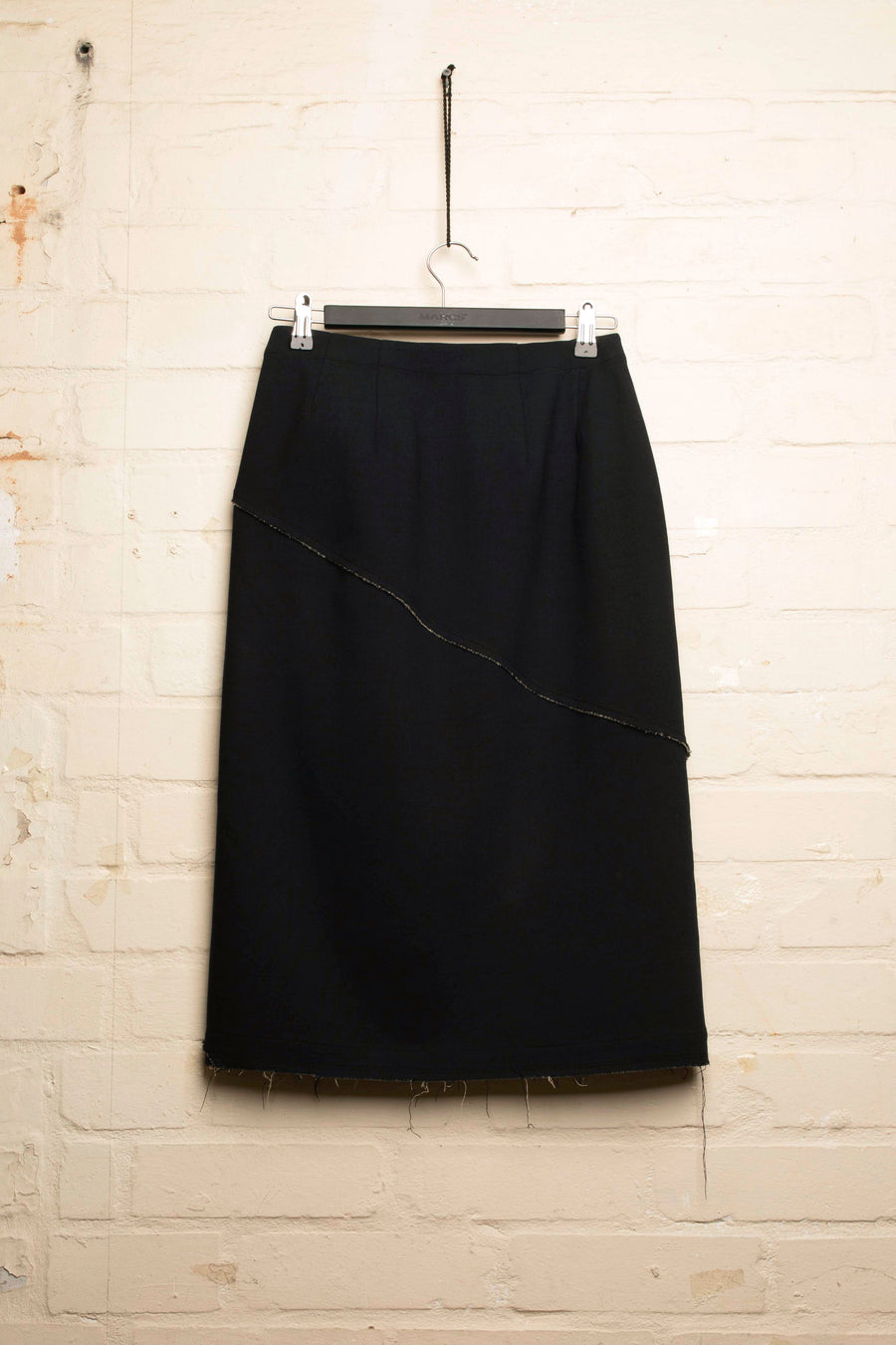 SAIF – RAW EDGED MIDI SKIRT