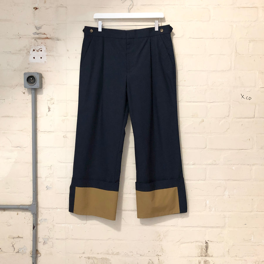 PIERS – COTTON CROPPED TROUSER