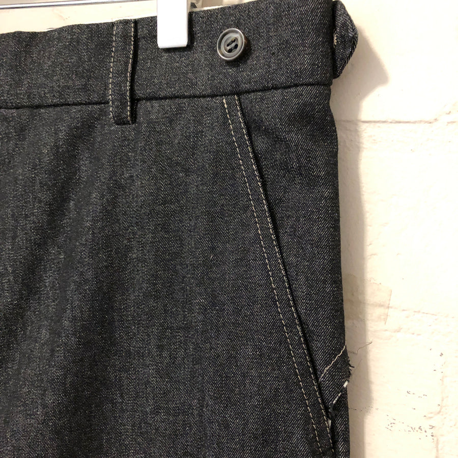 PERCY-BLACK DENIM TROUSER