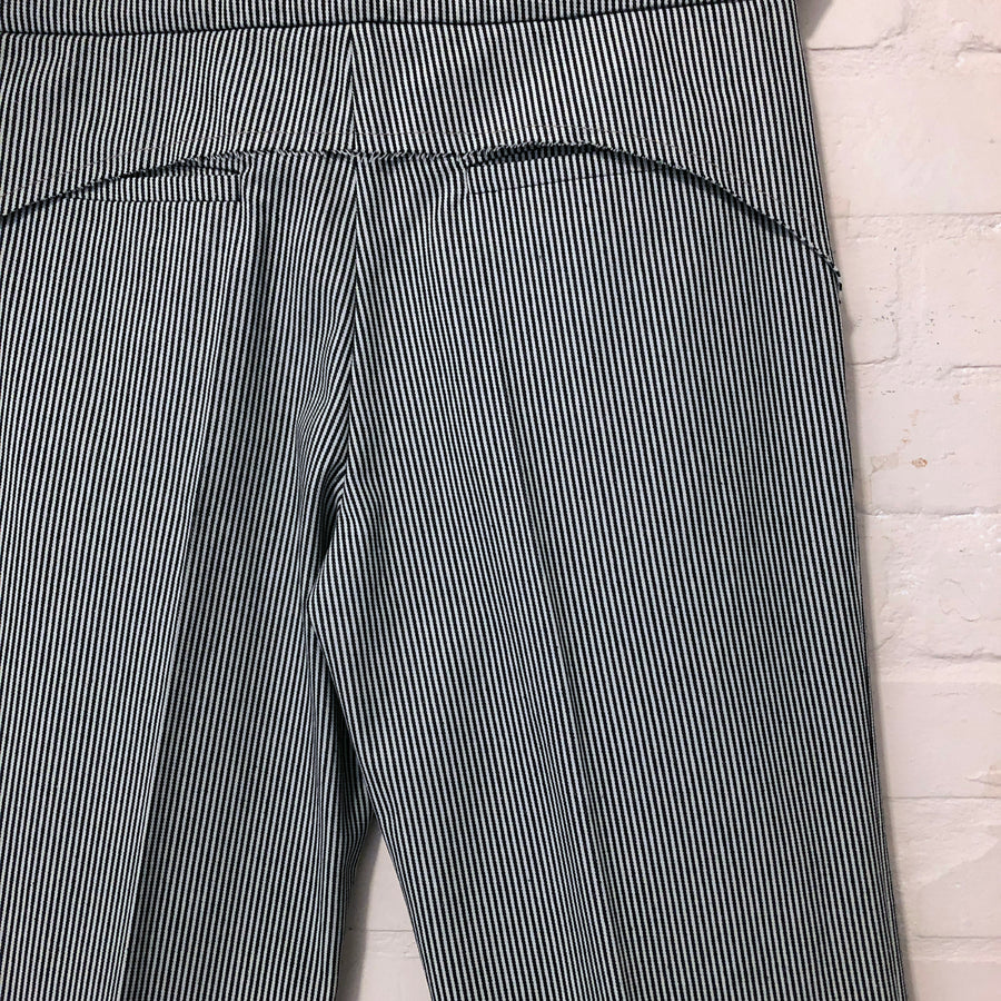 PERCY-PIN STRIPE DENIM TROUSER