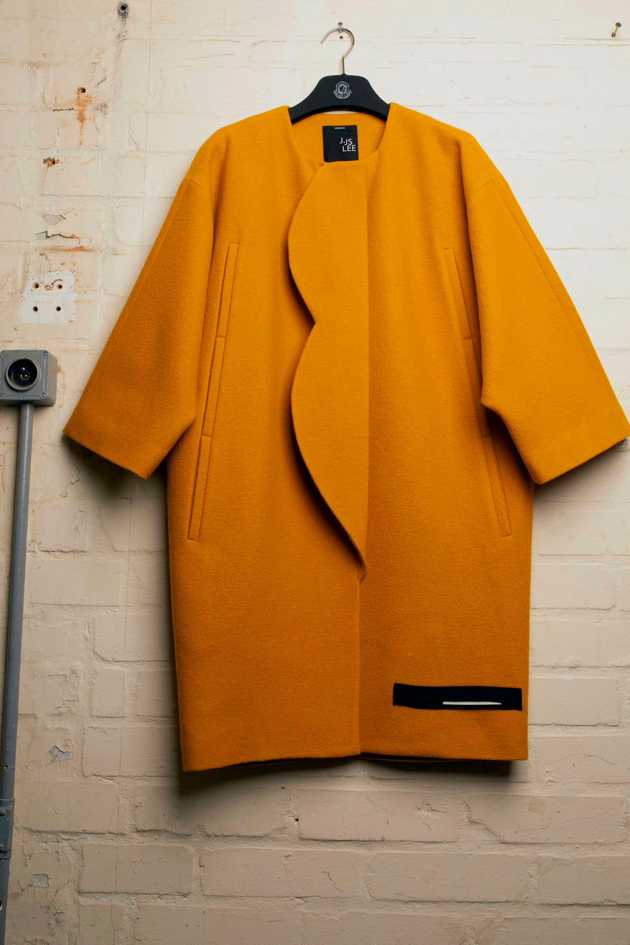 CALLA – ¾ SLEEVES JERSEY COAT