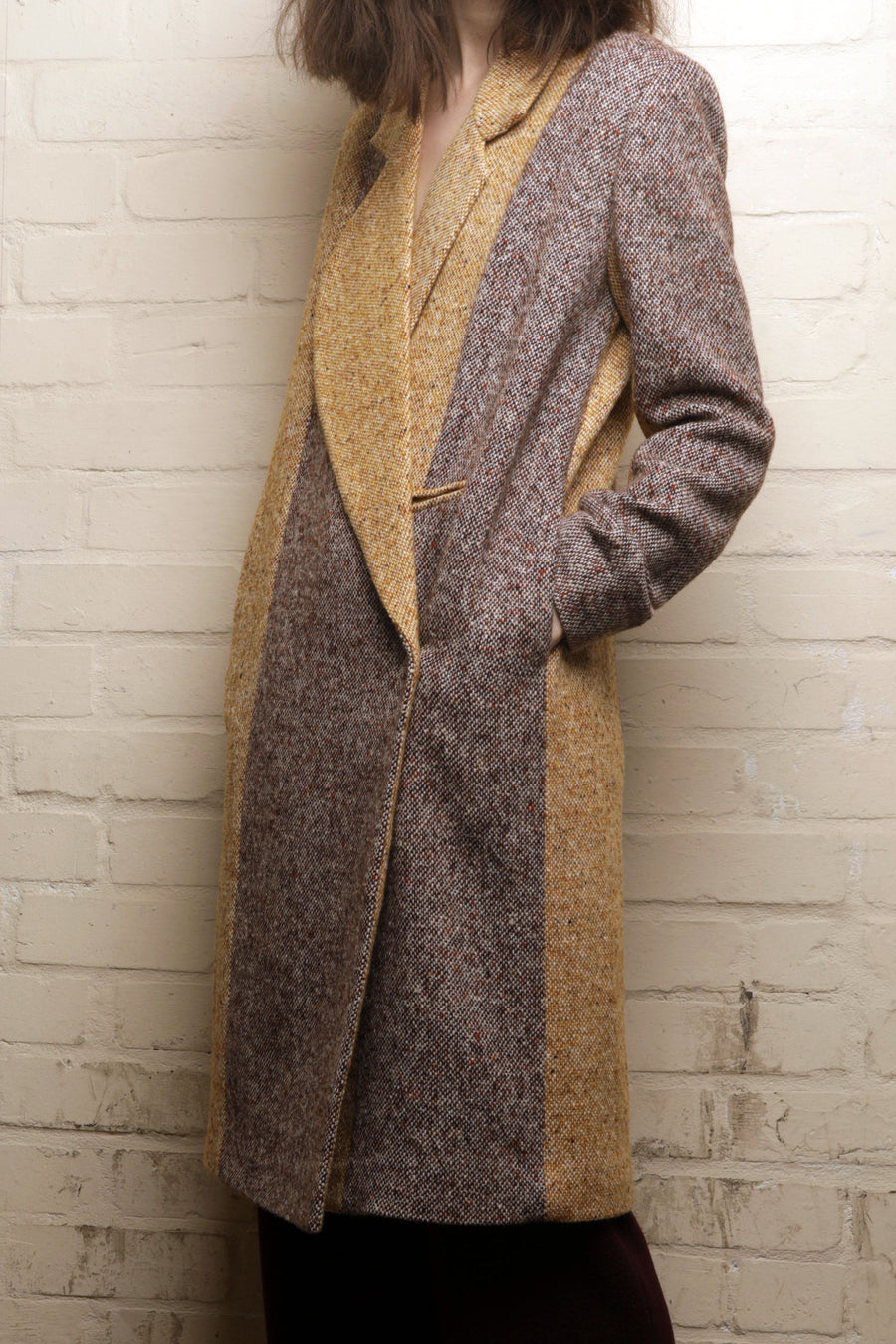 CANNA-HEAVY TWEED COAT