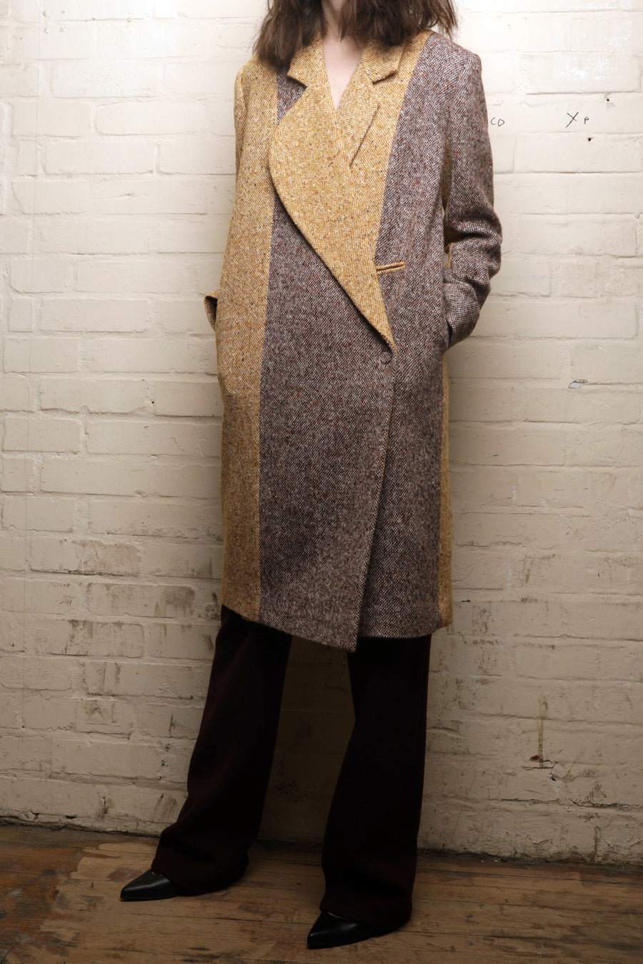 CANNA-HEAVY TWEED COAT